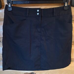 Adidas Black Midi Golf Skort